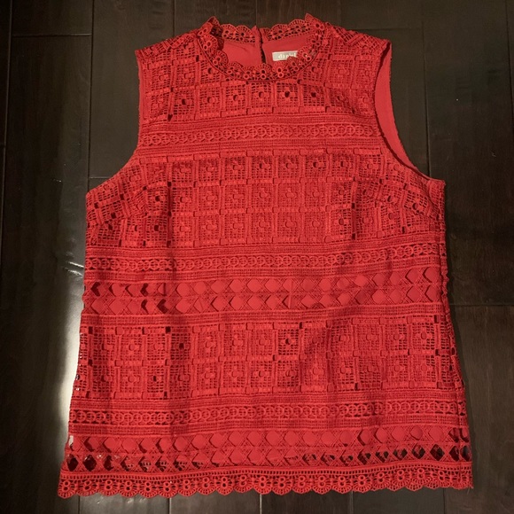 Anthropologie Lourdes Lace Top by Daniel Rainn - Picture 4 of 5